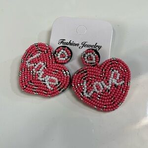 New seed bead earrings